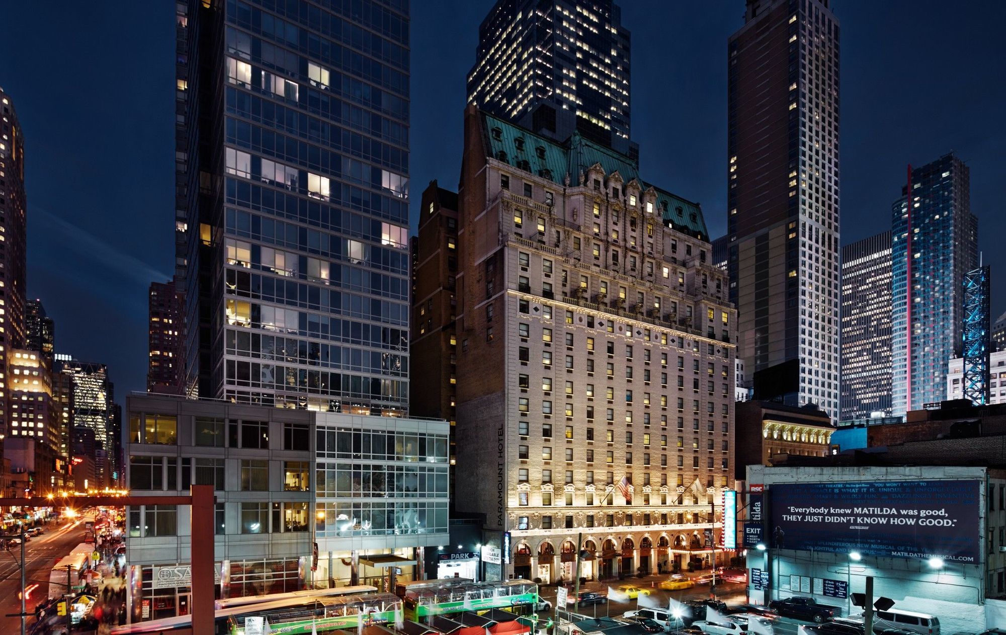 Paramount Hotel Times Square Нью-Йорк Экстерьер фото